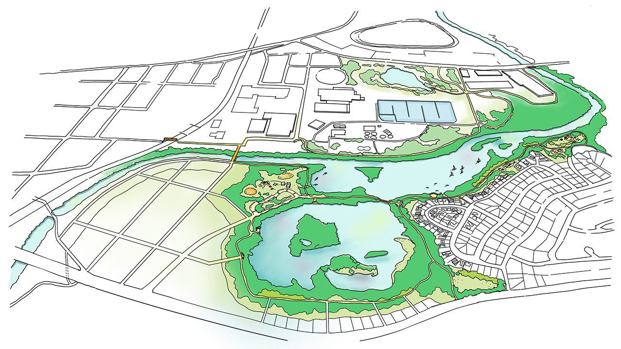 Georges River Parklands & Chipping Norton Spatial Framework — Tract