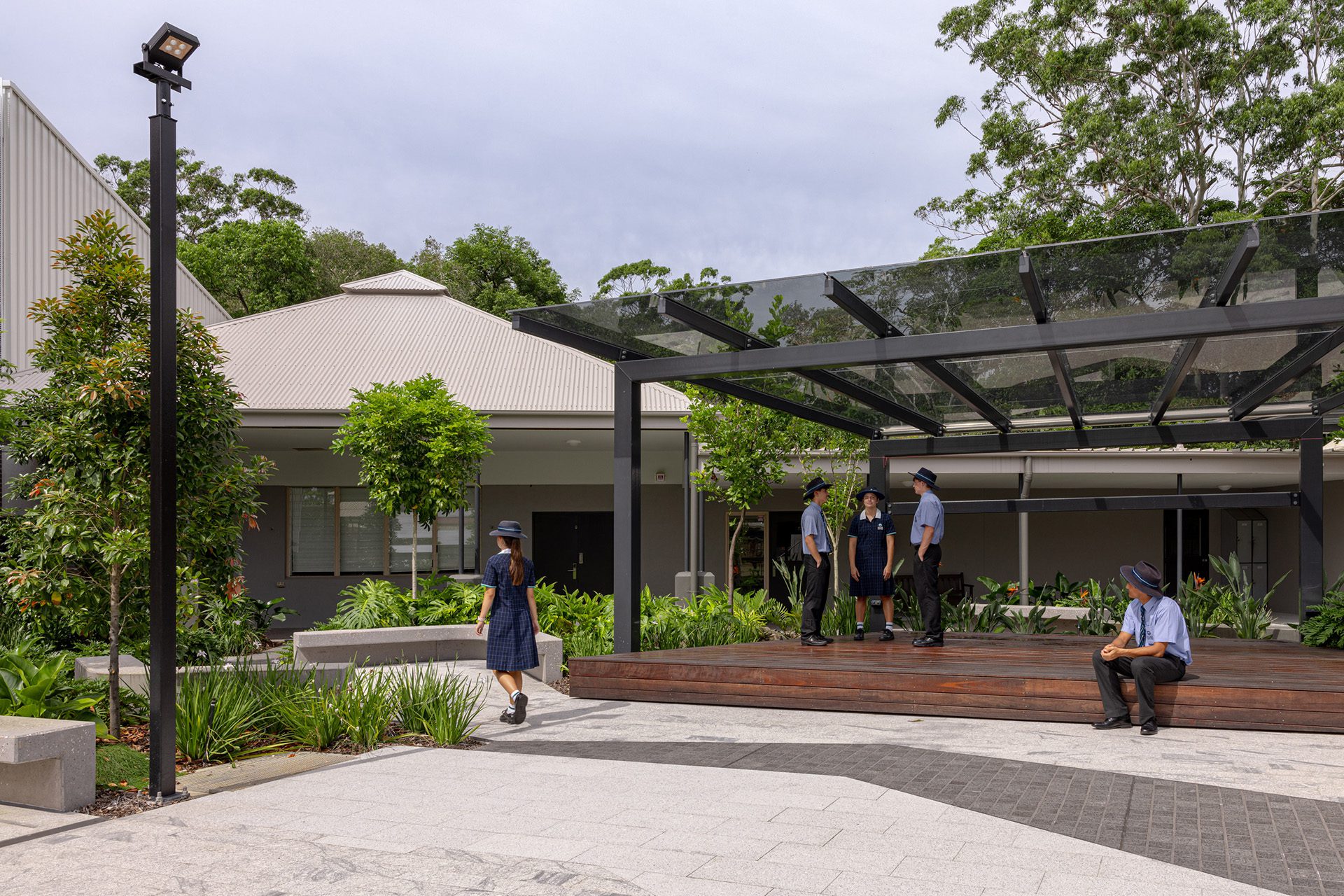 Svg+xml;charset=utf — tract Matthew flinders anglican college - performance stage