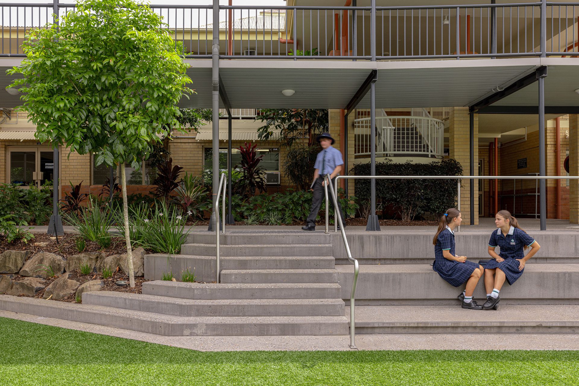 Svg+xml;charset=utf — tract Matthew flinders anglican college - terraced seating