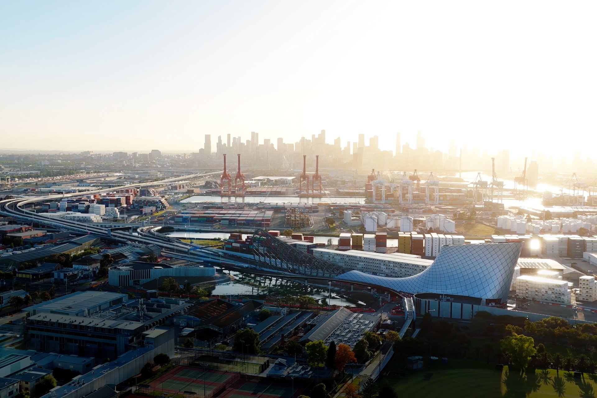West Gate Tunnel - Northern Portal - Transurban