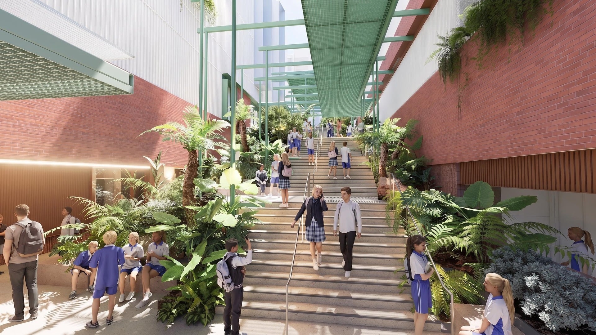 Svg+xml;charset=utf — tract Windsor inner nth secondary school_central stair