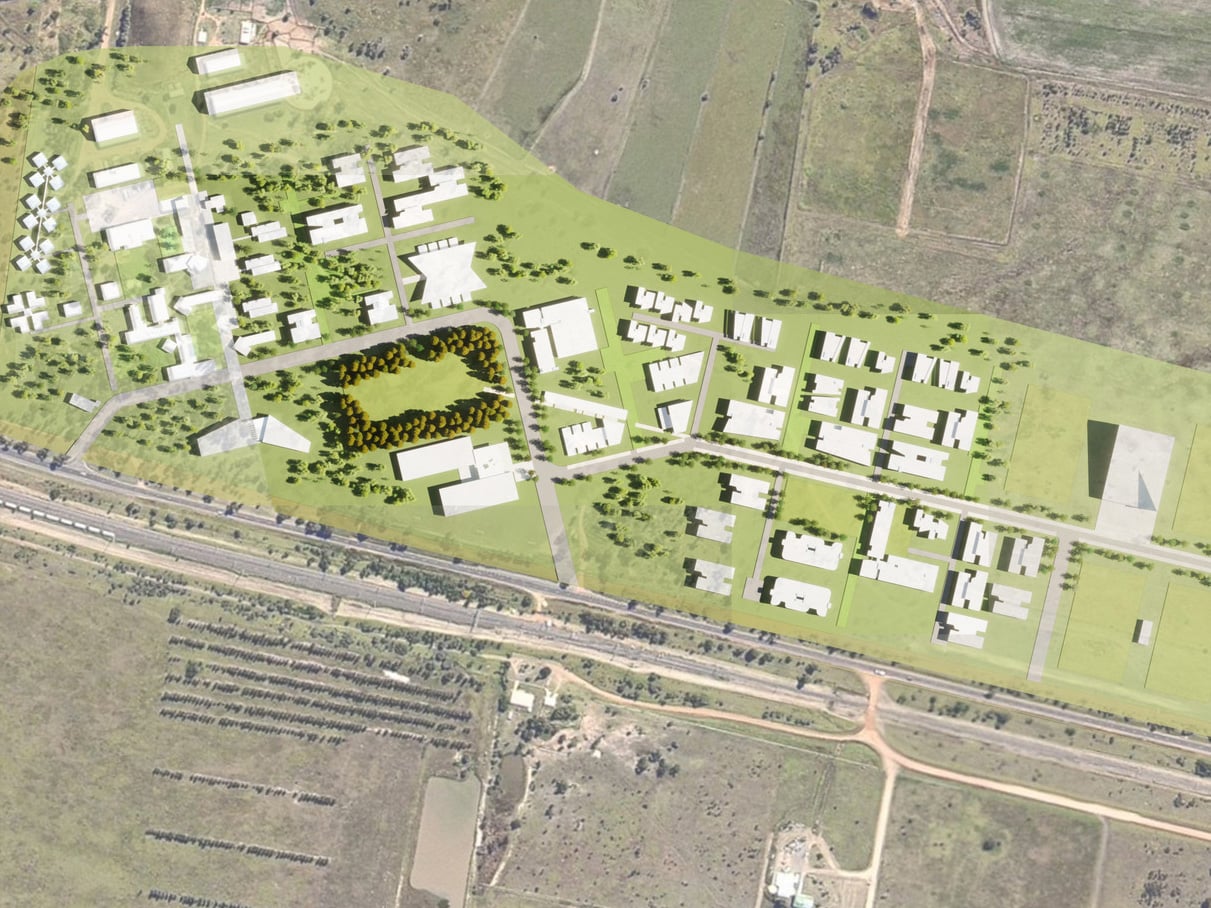Svg+xml;charset=utf — tract Central queensland growth hub precinct plan